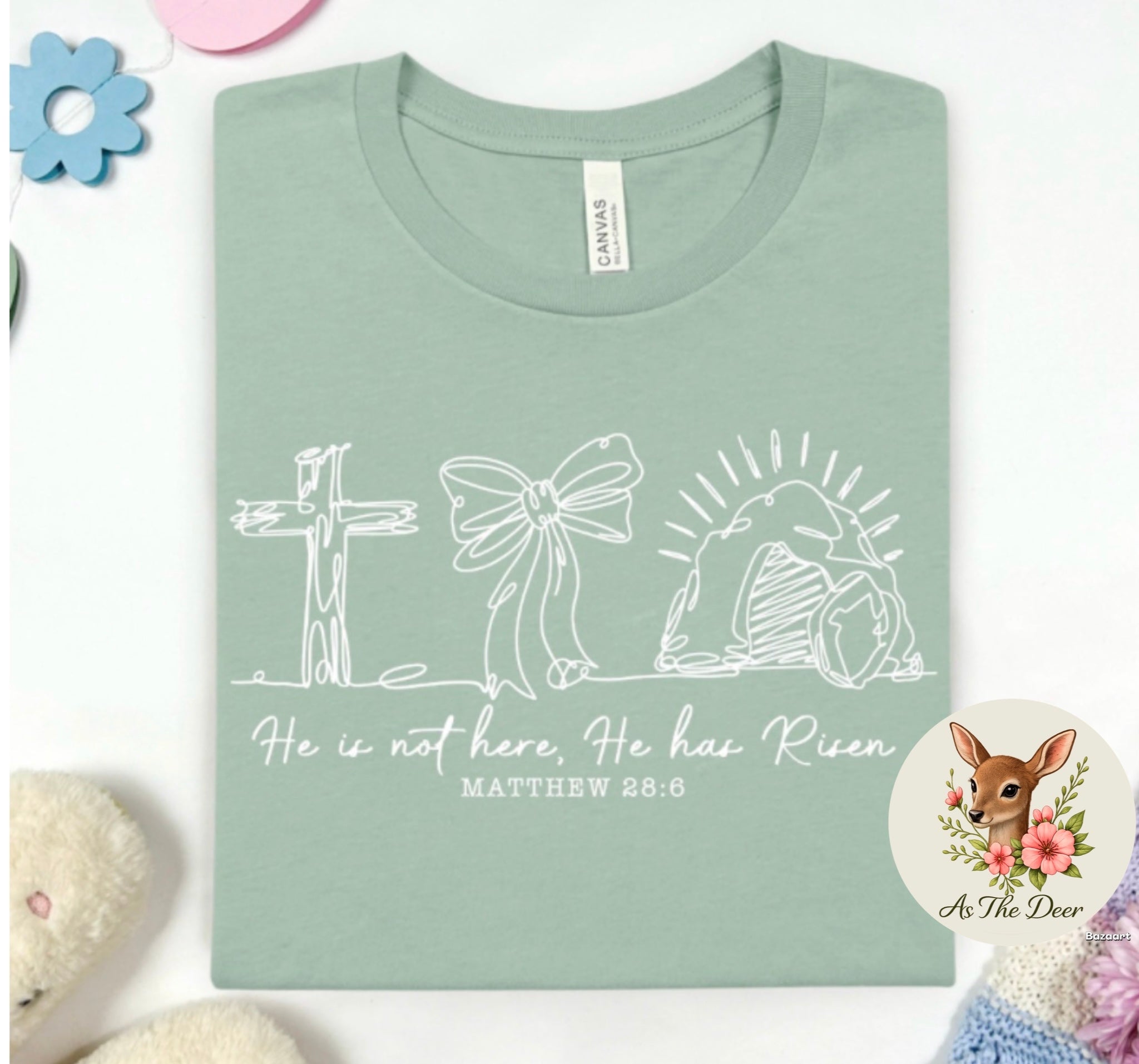 He Is Not Here, He Has Risen T-Shirt