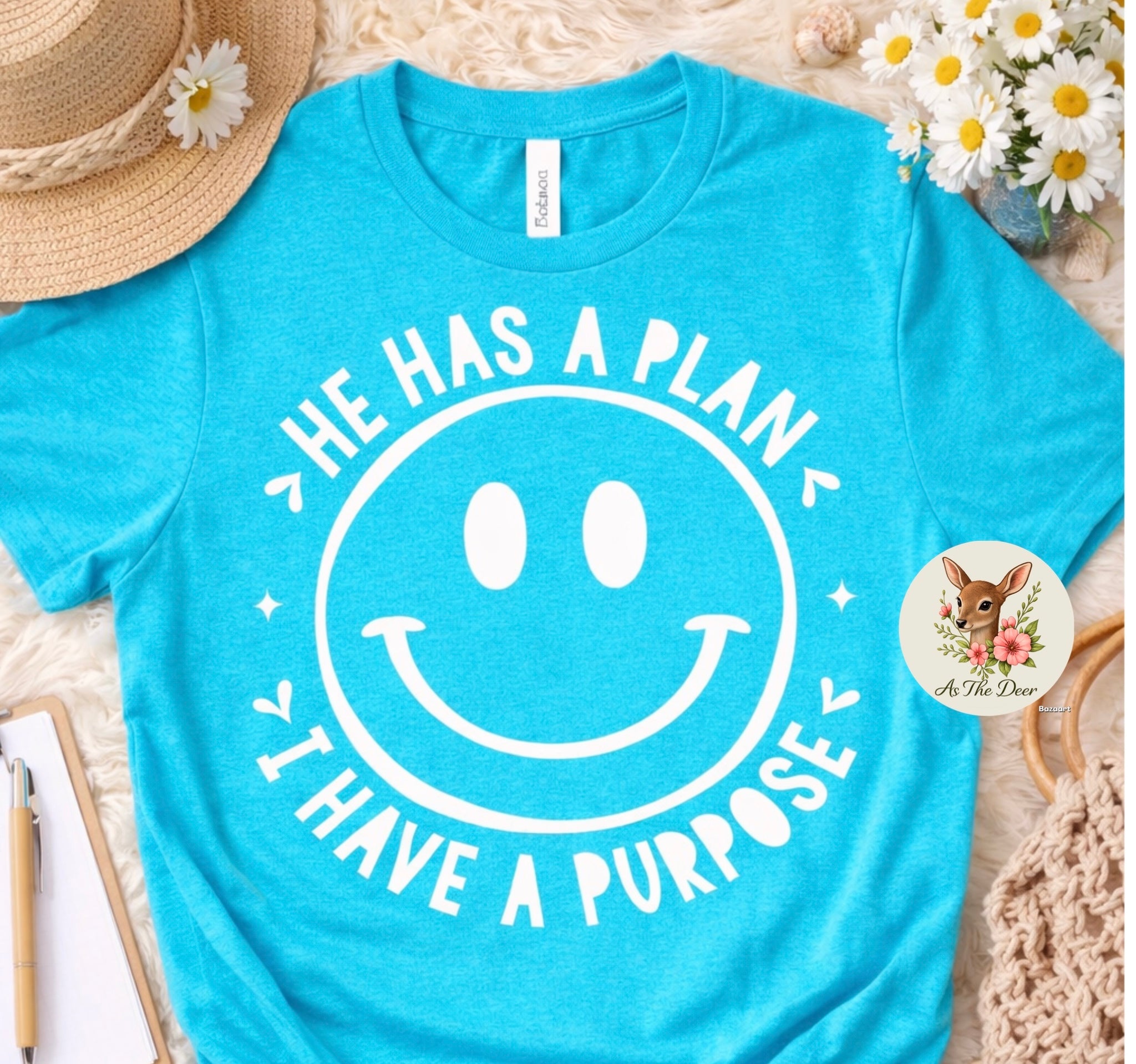 He Has A Plan Neon T-shirt
