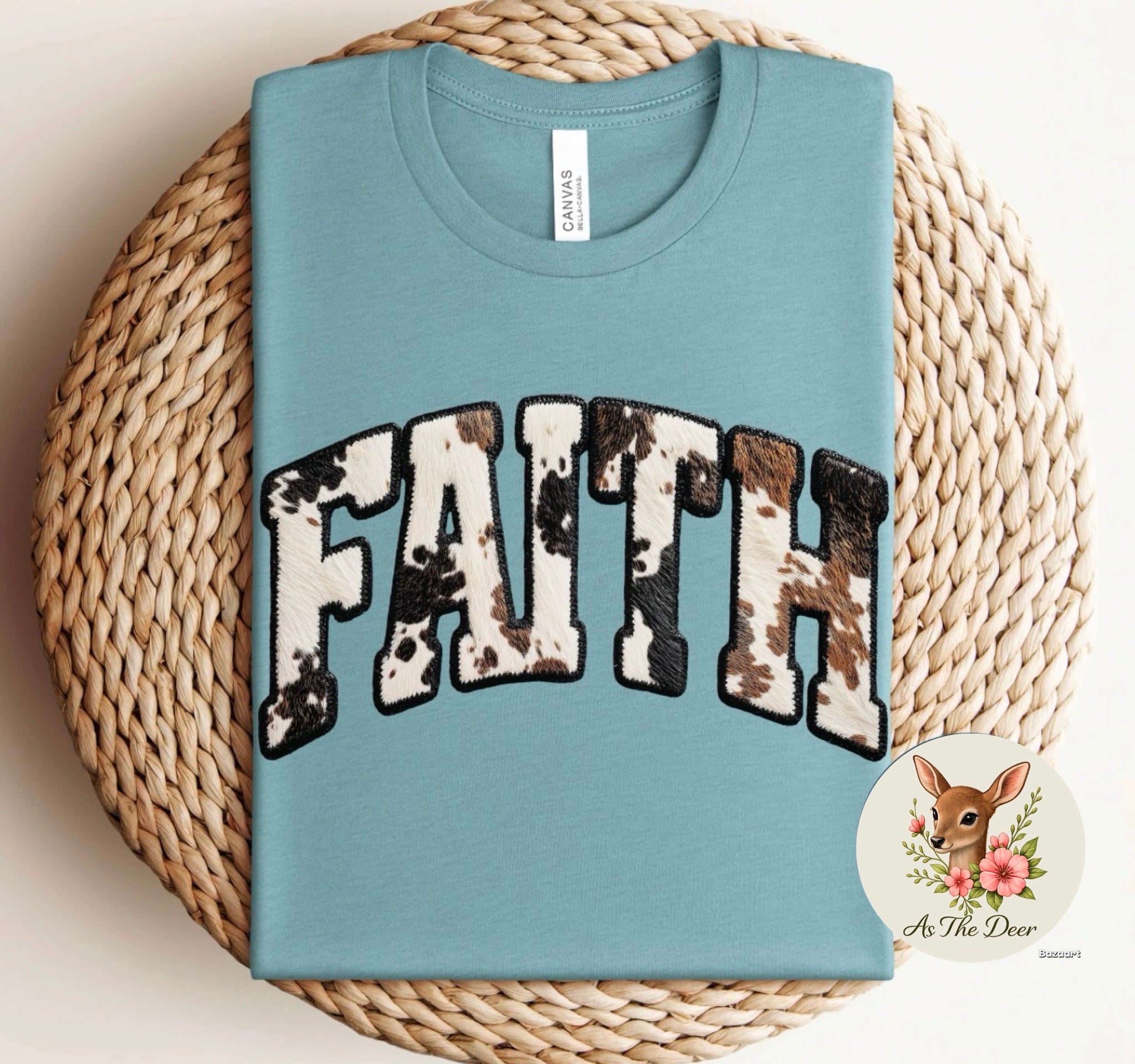 Faith Cowhide T-shirt