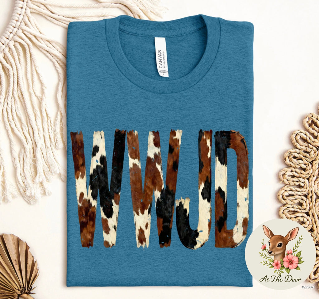 WWJD Cowhide T-Shirt