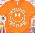 He Has A Plan Neon T-shirt