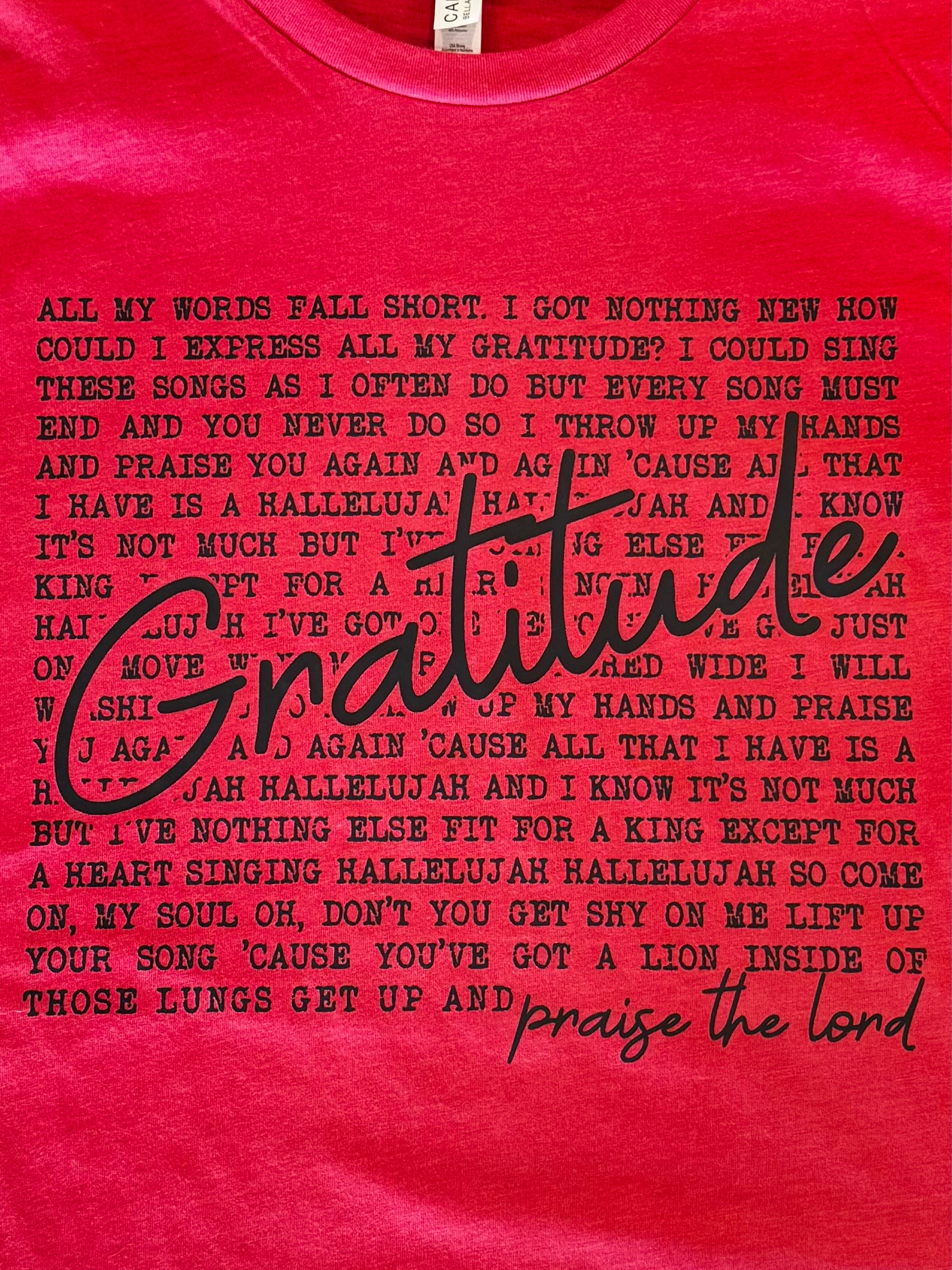 Gratitude T-Shirt
